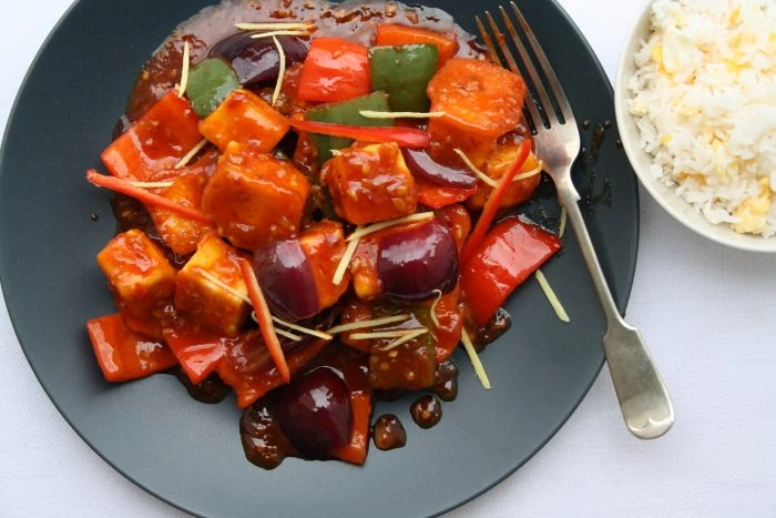 Chilli Paneer - Best Indian Restaurant Blacktown - Vegetarian Indian Dish